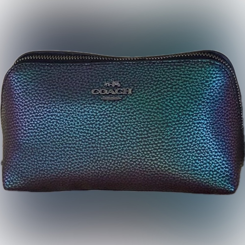 NWT COACH HOLOGRAM COSMETIC BAG/ACCESSORY POUCH